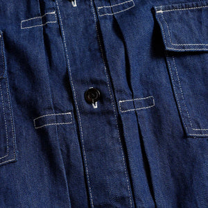 FDMTL | DENIM 2ND S/S SHIRT RINSE { INDIGO