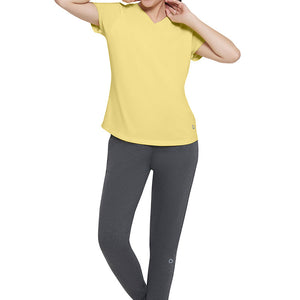 Essential V-neck Tee - Sunshine