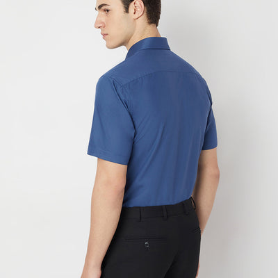 Wrinkle Free Half Sleeve Shirt