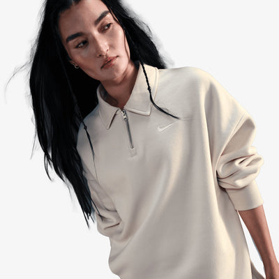 NIKE | SPORTSWEAR PHONEIX FLEECE { LT OREWOOD BRN/SAIL