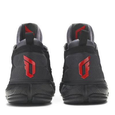 adidas D Lillard 2 Core Black Vivid Red