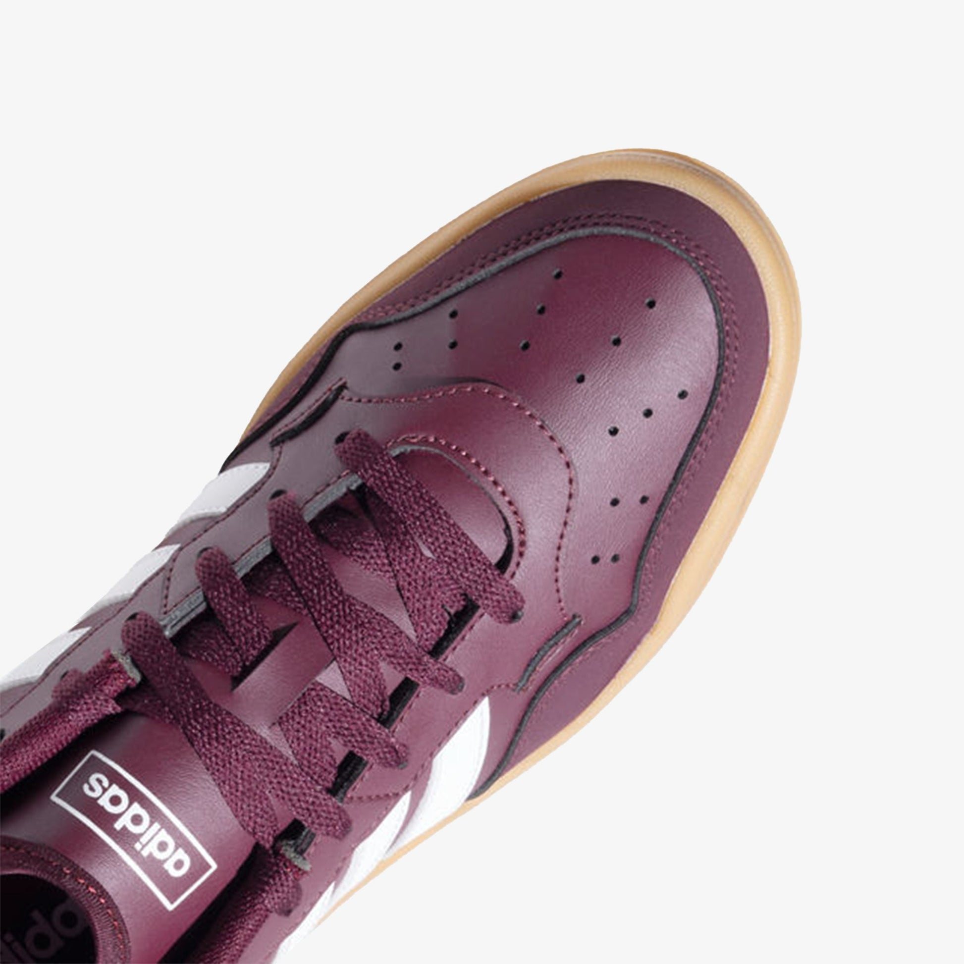 ADIDAS ORIGINALS | HOOPS 4.0 IKD { MAROON/FTWWHT/GREONE