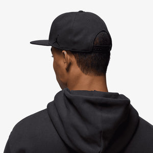 JORDAN | AIRJORDAN PRO UNSTRUCTURED FLAT BILL HAT { OFF NOIR/OFF NOIR