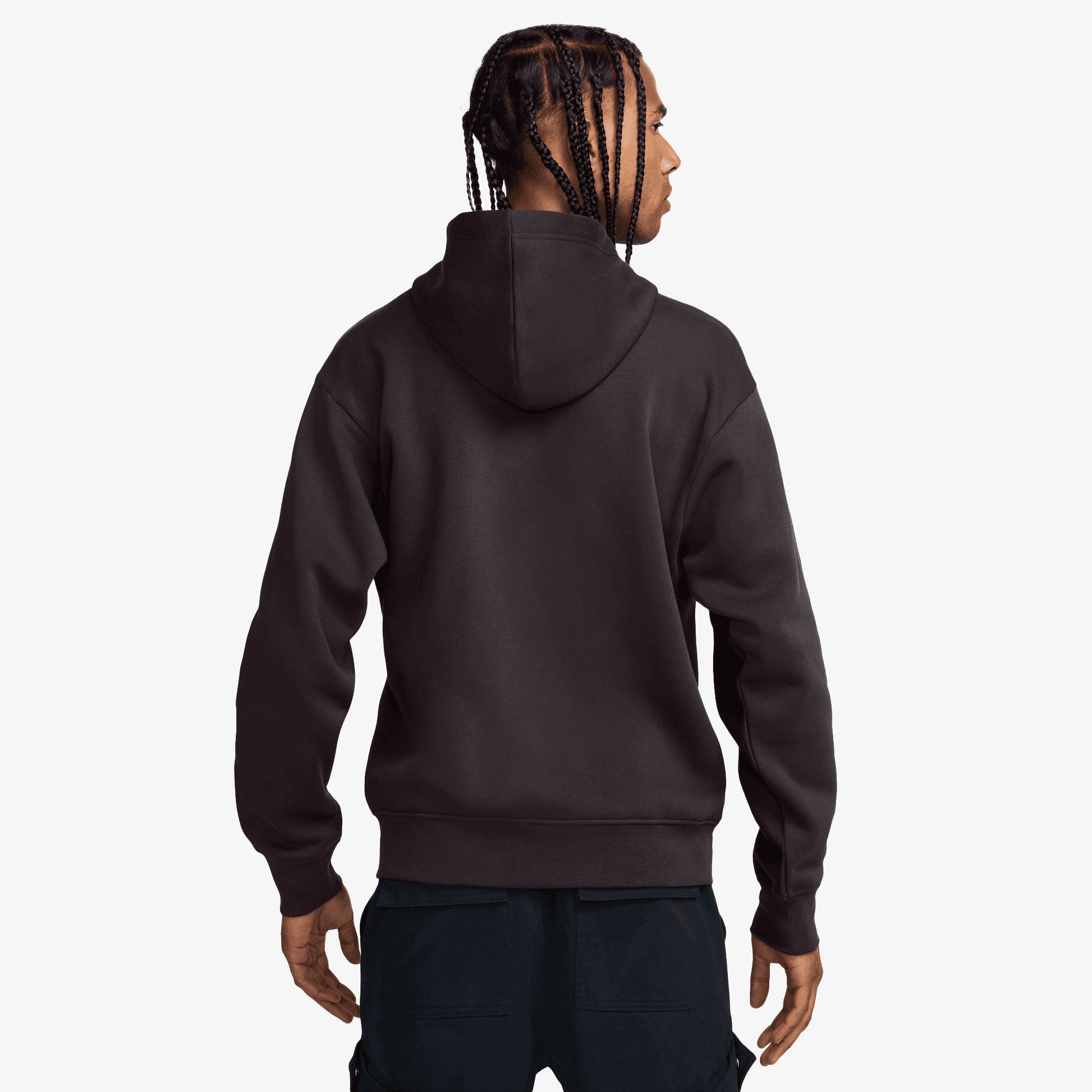 JORDAN | MVP FULL ZIP FLEECE HOODIE { OFF NOIR/SAIL/SAIL