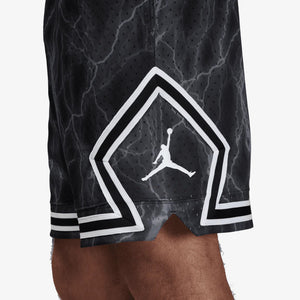 Jordan | DRI-FIT SPORT DIAMOND SHORTS  { BLACK/WHITE/WHITE