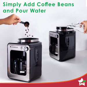 Wonderchef Renewed Regalia Bean-to-Cup Brew Coffee Maker