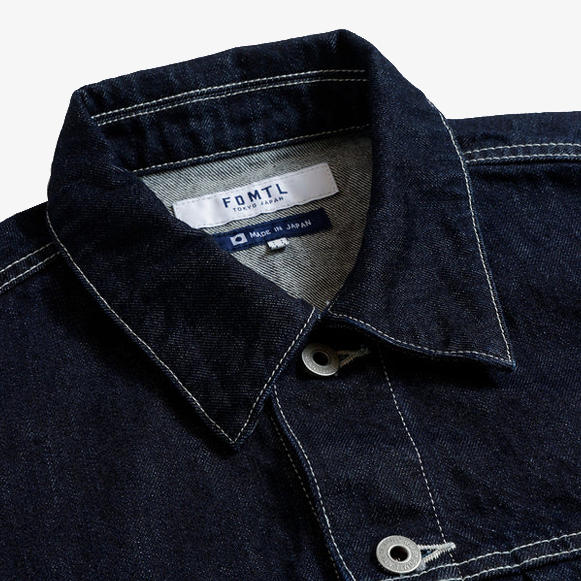 FDMTL | DENIM JACKET RINSE { INDIGO