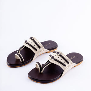 Hickory Cream Kolha Flats