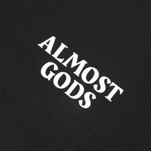 ALMOST GODS | ALMOST GODS LOGO TEE { BLACK
