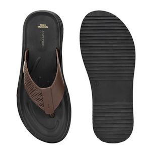 Comet Leather Slippers by Aspeerio