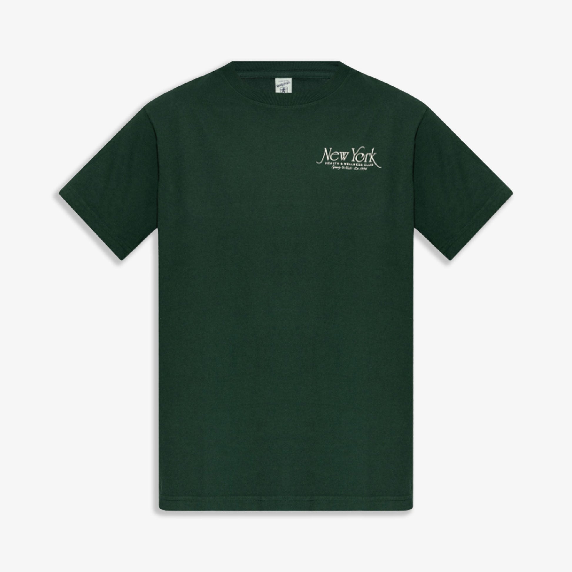 SPORTY & RICH | NY 94 T-SHIRT { FOREST/WHITE