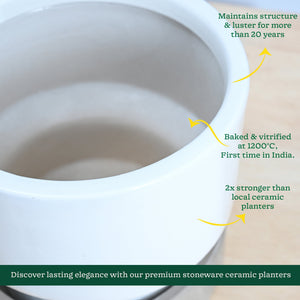 Soothing Rains Ceramic Planters