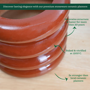 Tiny Kisses Ceramic Planter