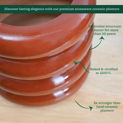 Tiny Kisses Ceramic Planter