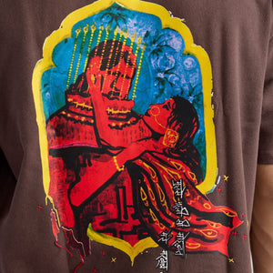 F A R A K | MEHBOOB' TEE { BROWN