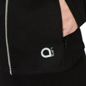 Flaunt Hoodie Full Sleeve Active Jacket - Jet Black