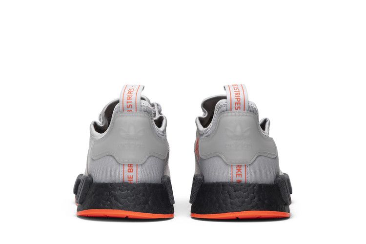 adidas NMD R1 Grey Solar Red