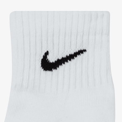 NIKE | EVERYDAY TRAINING ANKLE SOCKS { WHITE/BLACK