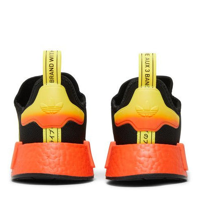 adidas NMD R1 Black Orange Yellow Gradient
