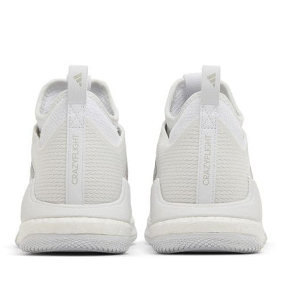 adidas Crazyflight Mid Cloud White Silver Metallic Grey (Women's)