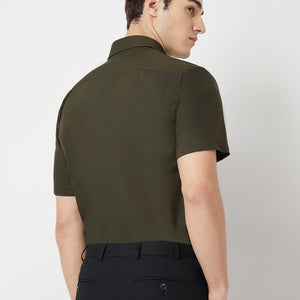 Wrinkle Free Half Sleeve Shirt