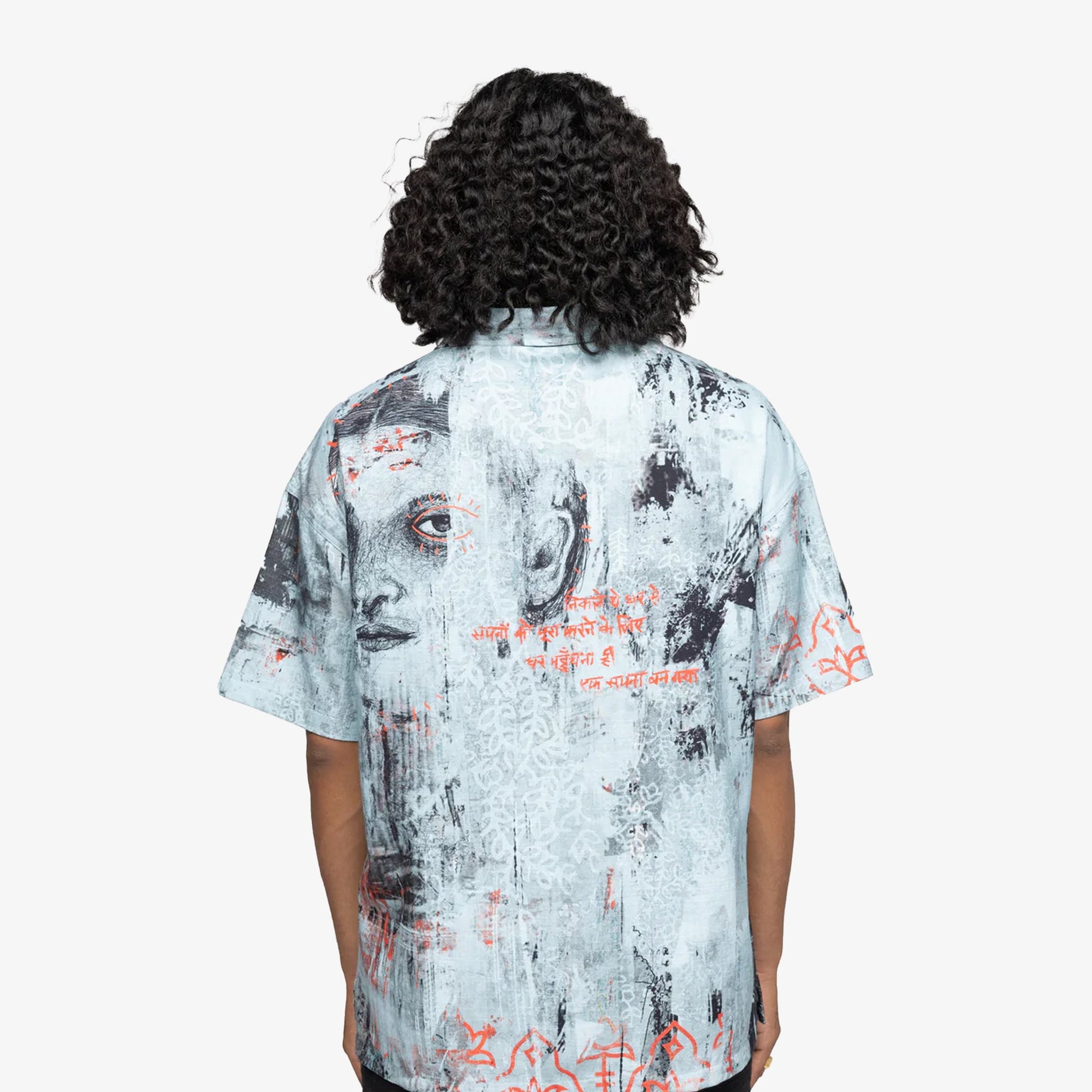 F A R A K | MISSING HOME SHIRT { BLUE/BLUE