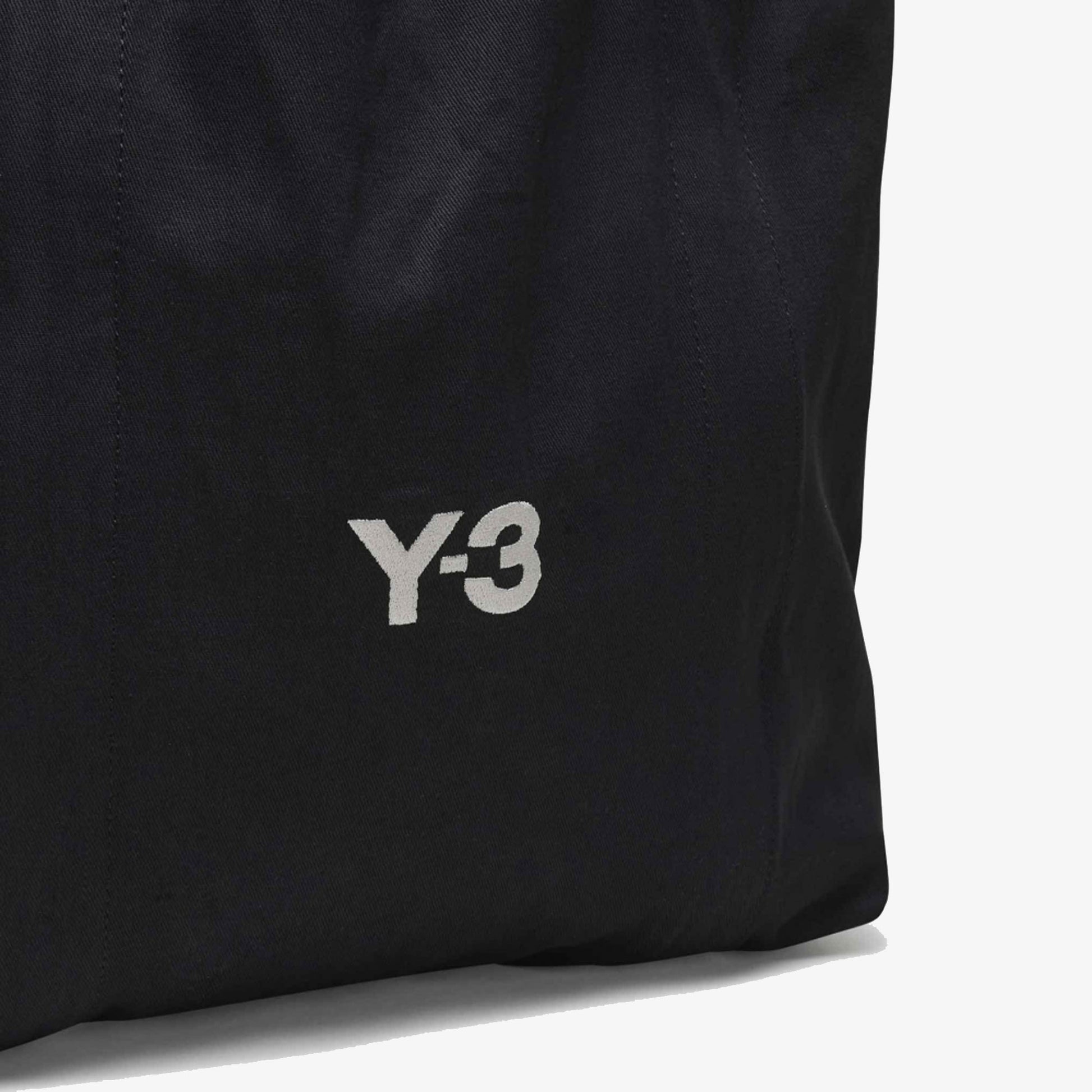Y-3 | CANVAS TOTE { BLACK