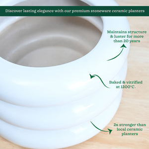 Tiny Kisses Ceramic Planter