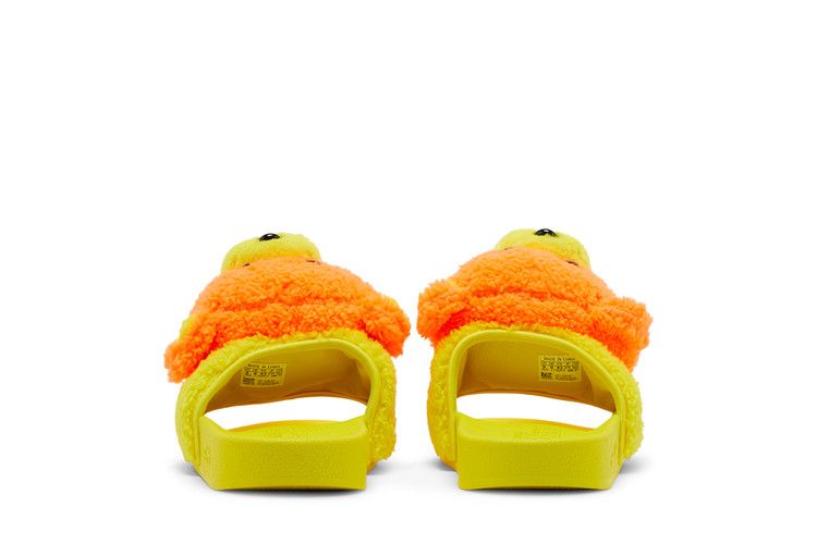 adidas JS Adilette Jeremy Scott Teddy Yellow