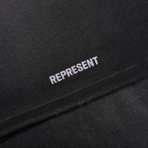 REPRESENT | ATLAS T-SHIRT { STAINED BLACK