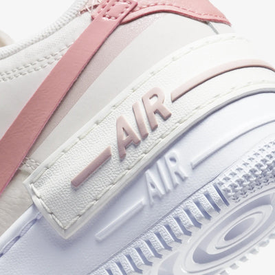 Nike | AIR FORCE 1 SHADOW  { PHANTOM/RED STARDUST-PINK OXFORD-WHITE