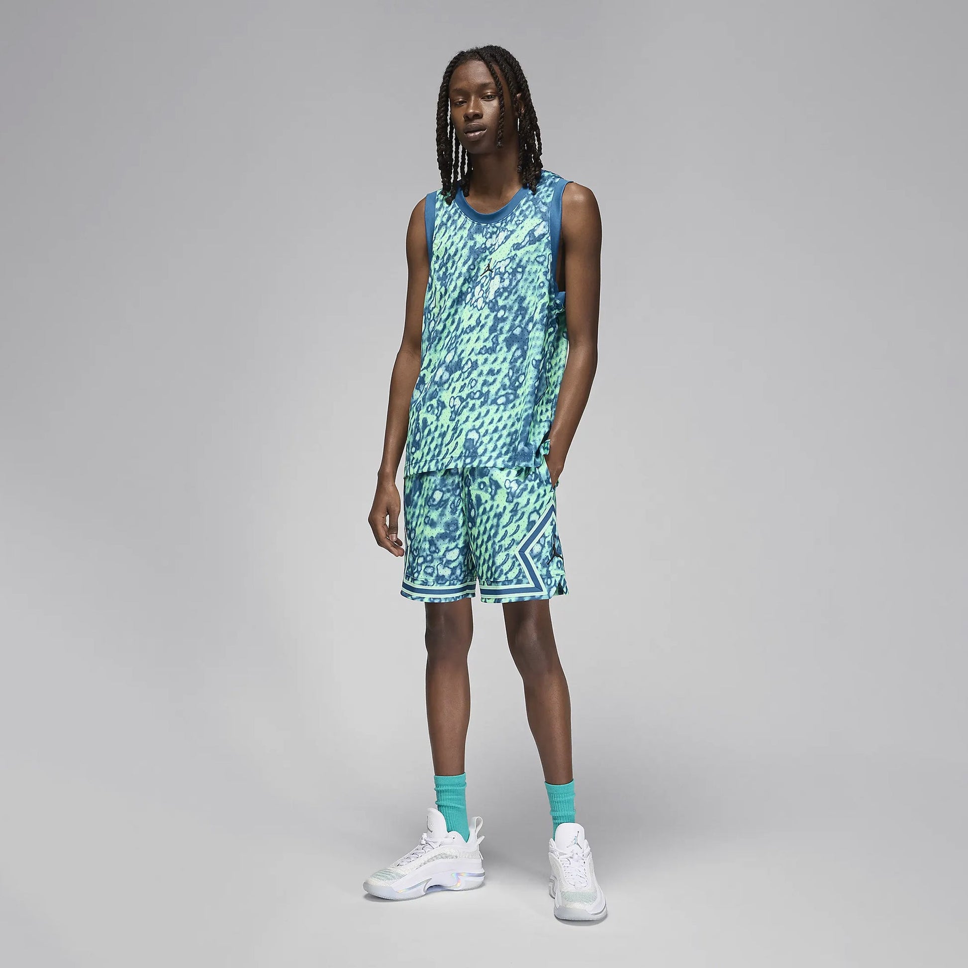 Jordan | DIAMOND SHORTS  { MINT FOAM/BLACK