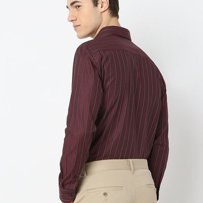 Herringbone Striped Shirt