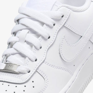 Nike | AIR FORCE 1 LE (GS)  { WHITE/WHITE-WHITE-WHITE