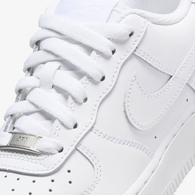 Nike | AIR FORCE 1 LE (GS)  { WHITE/WHITE-WHITE-WHITE