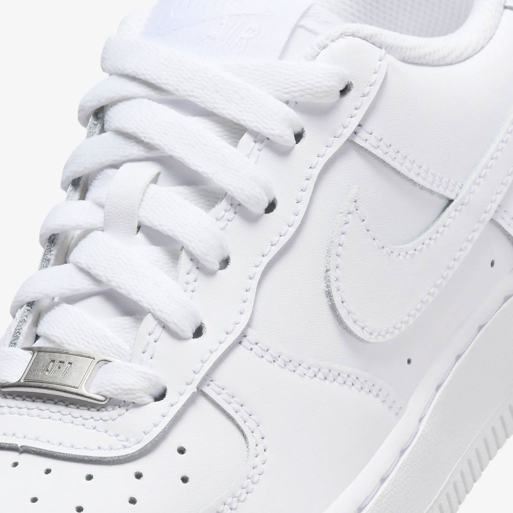 Nike | AIR FORCE 1 LE (GS)  { WHITE/WHITE-WHITE-WHITE