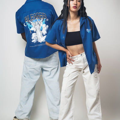 WINGS OF GRACE BOWLING SHIRT