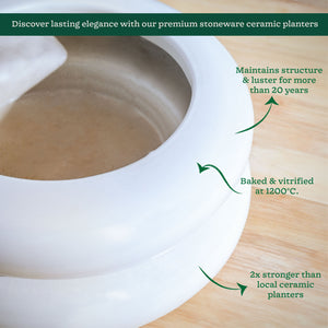 Tiny Kisses Ceramic Planter