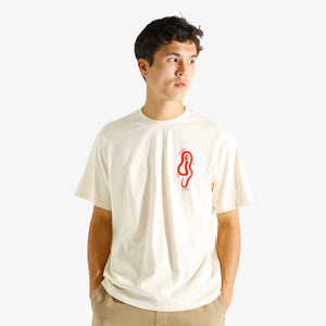 EDWIN | MIND DRIFTER T-SHIRT { WHITECAP GRAY