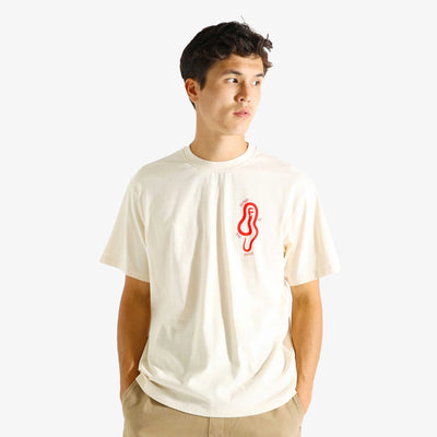 EDWIN | MIND DRIFTER T-SHIRT { WHITECAP GRAY