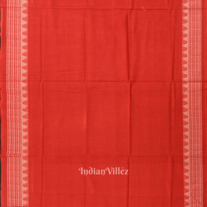 Green with Red Doll Odisha Ikat  Sambalpuri Dress Material & Dupatta