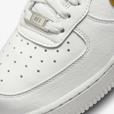 Nike | AIR FORCE 1 '07 NN { SUMMIT WHITE/BRONZINE-METALLIC SILVER