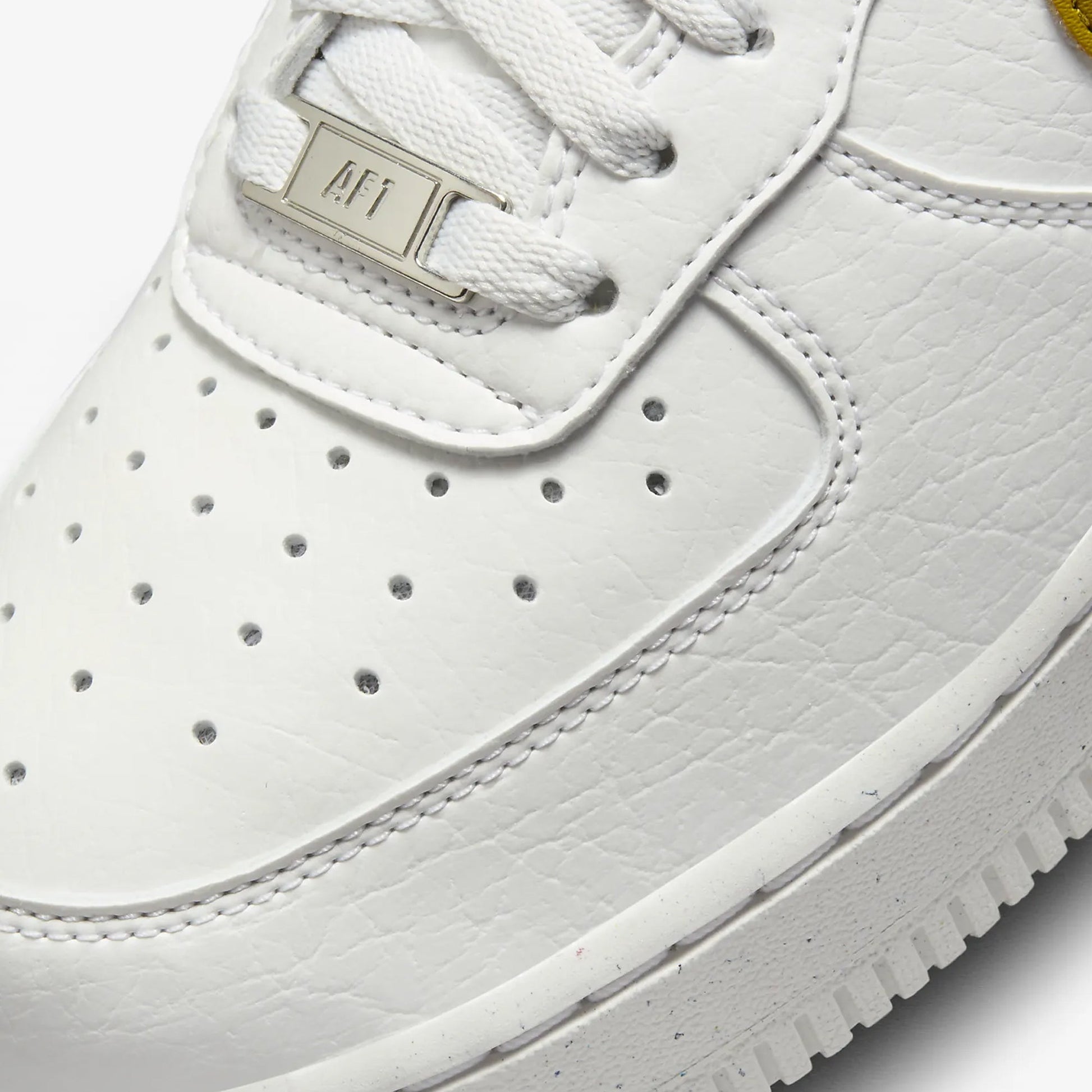 Nike | AIR FORCE 1 '07 NN { SUMMIT WHITE/BRONZINE-METALLIC SILVER