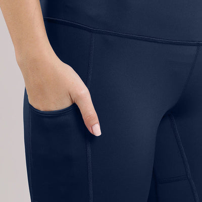 Energize Panelled Tights - Pageant Blue