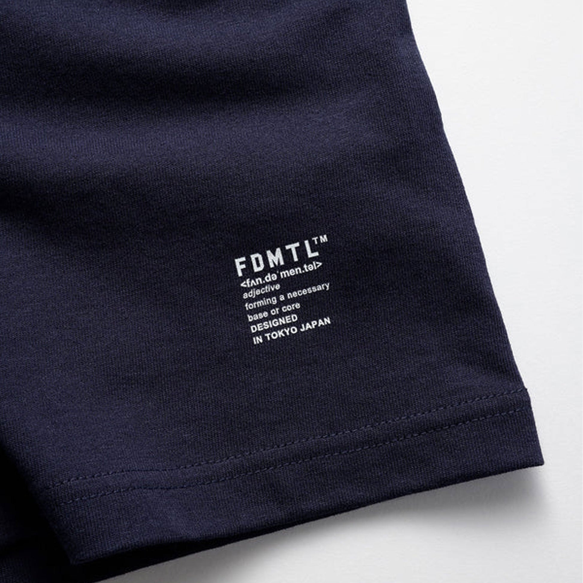 FDMTL | CIRCLE PATCH TEE  { BLUE