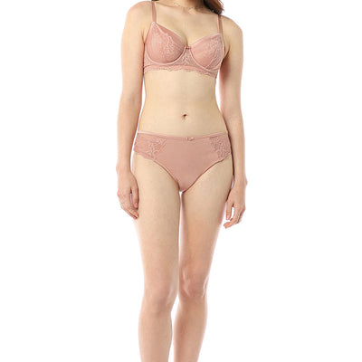 Eternal Bliss Non-padded Wired Bra - Mellow Rose