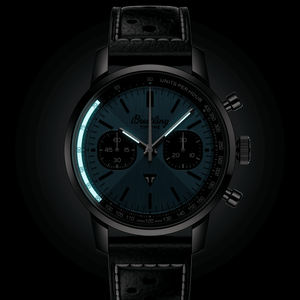 Breitling Top Time B01 Triumph Mint Blue Dial Men 41mm