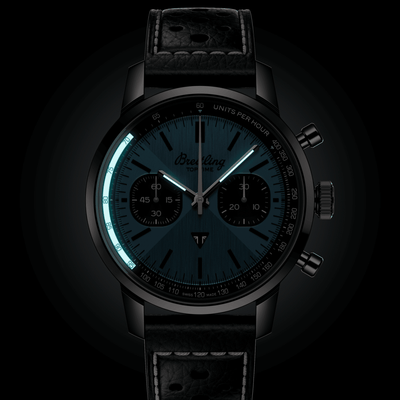 Breitling Top Time B01 Triumph Mint Blue Dial Men 41mm