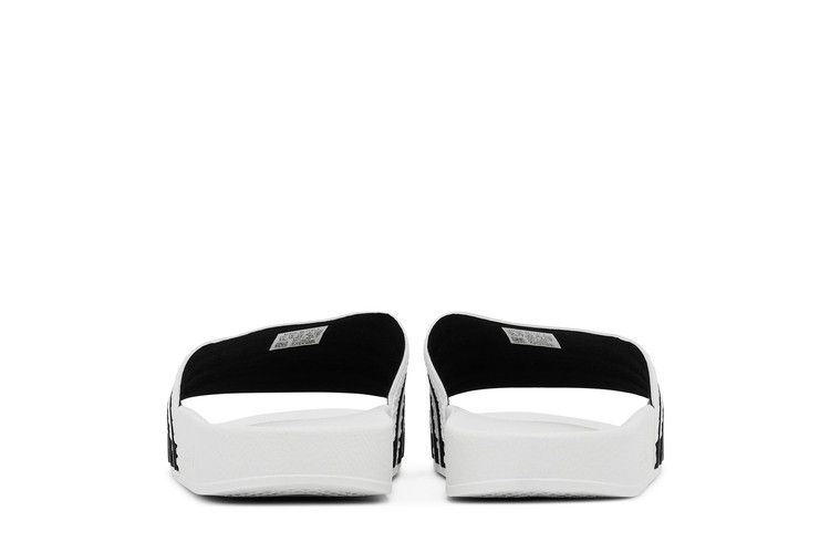 adidas Adilette White Core Black White