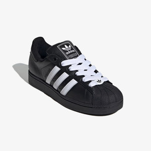 Adidas Originals | SUPERSTAR II { CLOUD BLACK/CLOUD WHITE